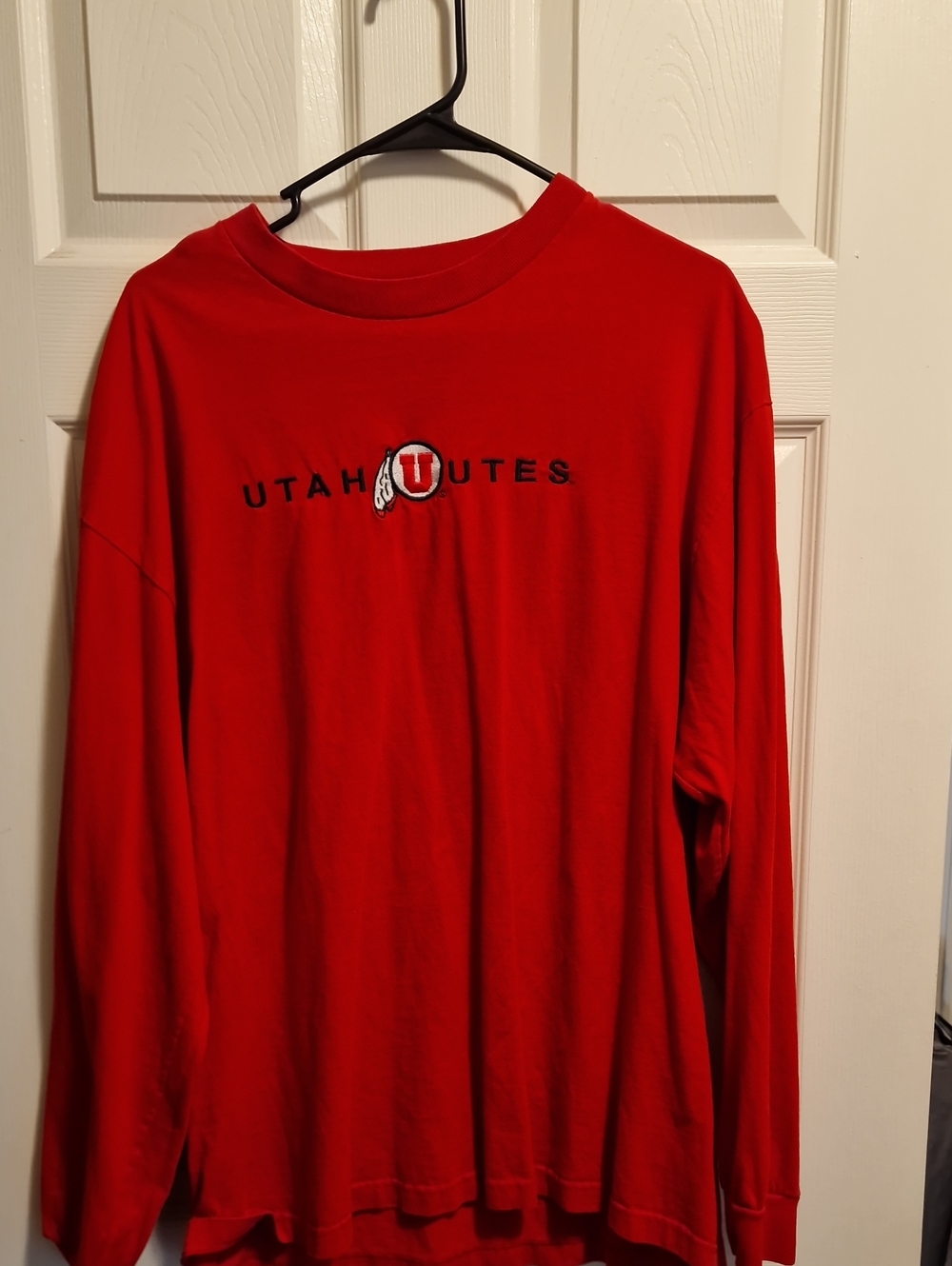 Utah Utes Red Long Sleeve Tee